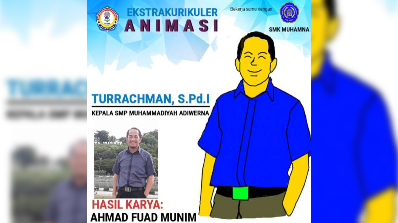 Karya Karikatur Animasi Musawerna