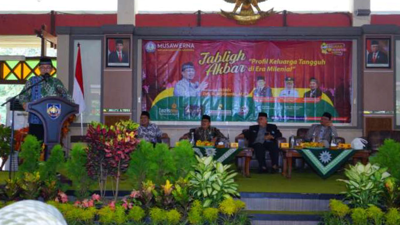 Musawerna Gelar Tabligh Akbar Bersama Ustadz Wijayanto dan Launching Maket Pembangunan Sekolah dan Masjid